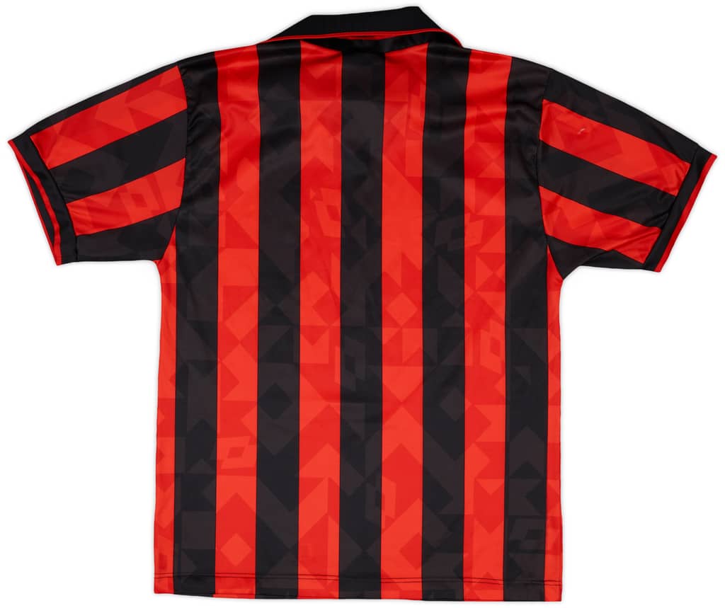 1993-94 AC Milan Home Shirt - 5/10 - (M)