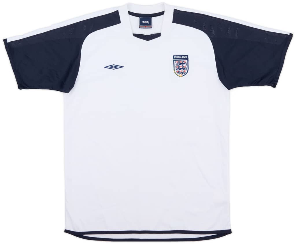 2004-05 England Umbro Training Shirt - 7/10 - (M)