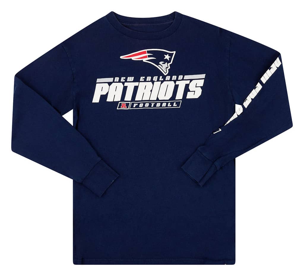 2010s New England Patriots NFL L/S Graphic Tee M