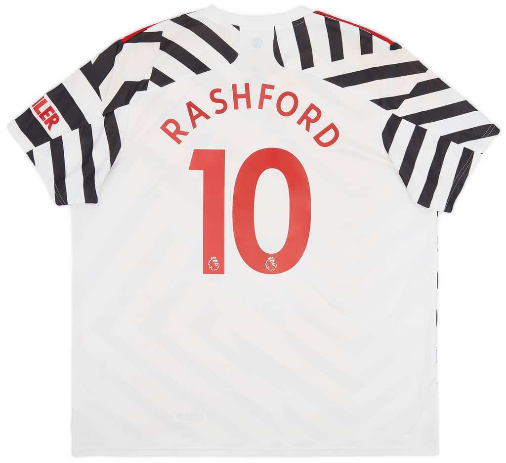 2020-21 Manchester United Third Shirt Rashford #10 - 5/10 - (XXL)