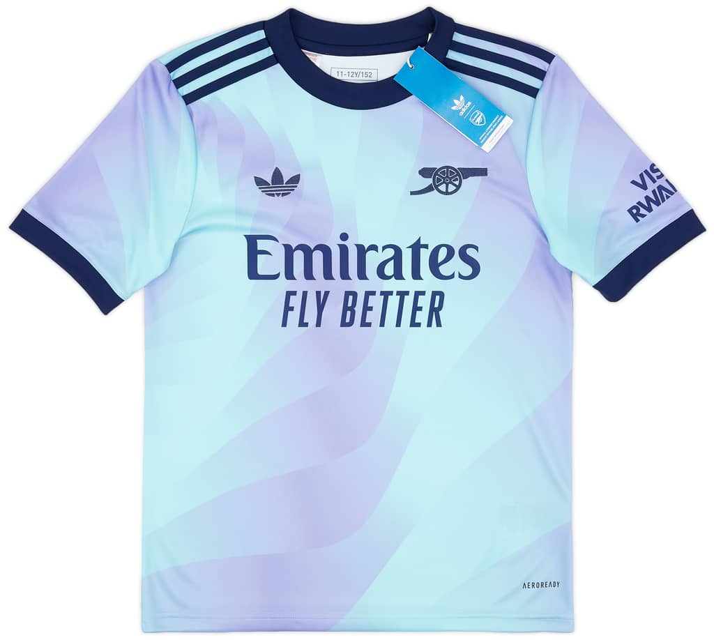 2024-25 Arsenal Third Shirt Odegaard #8 (KIDS)