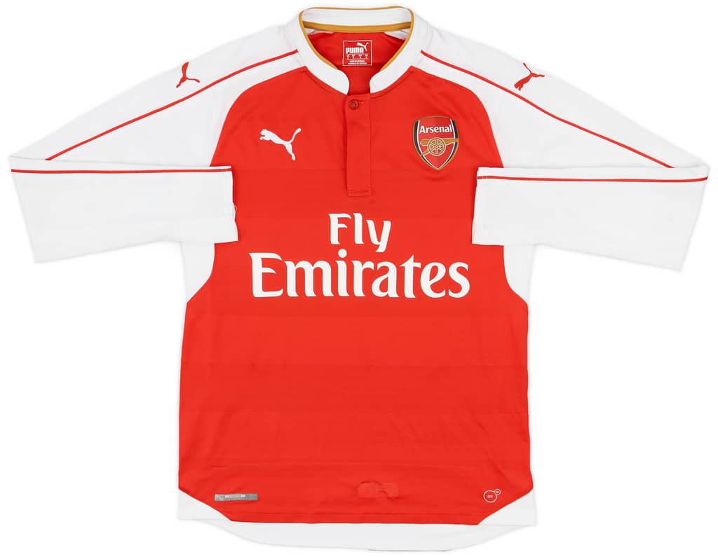 2015-16 Arsenal Home L/S Shirt Ozil #11 - 8/10 - (S)