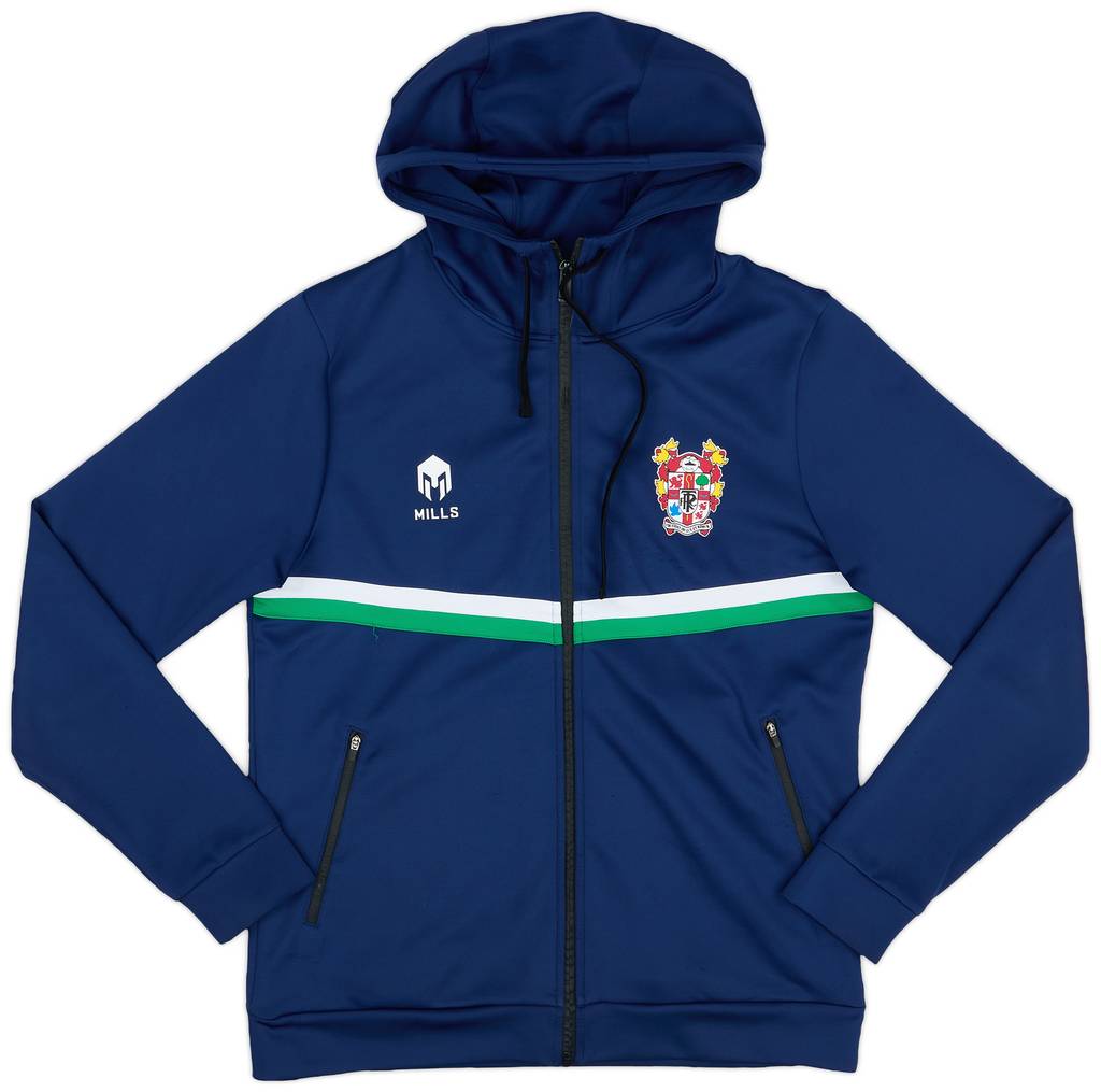 2021-22 Tranmere Rovers Mills Hooded Jacket - 8/10 - (S)