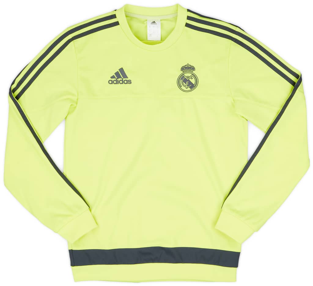 2015-16 Real Madrid adidas Sweat Top - 8/10 - (XS)