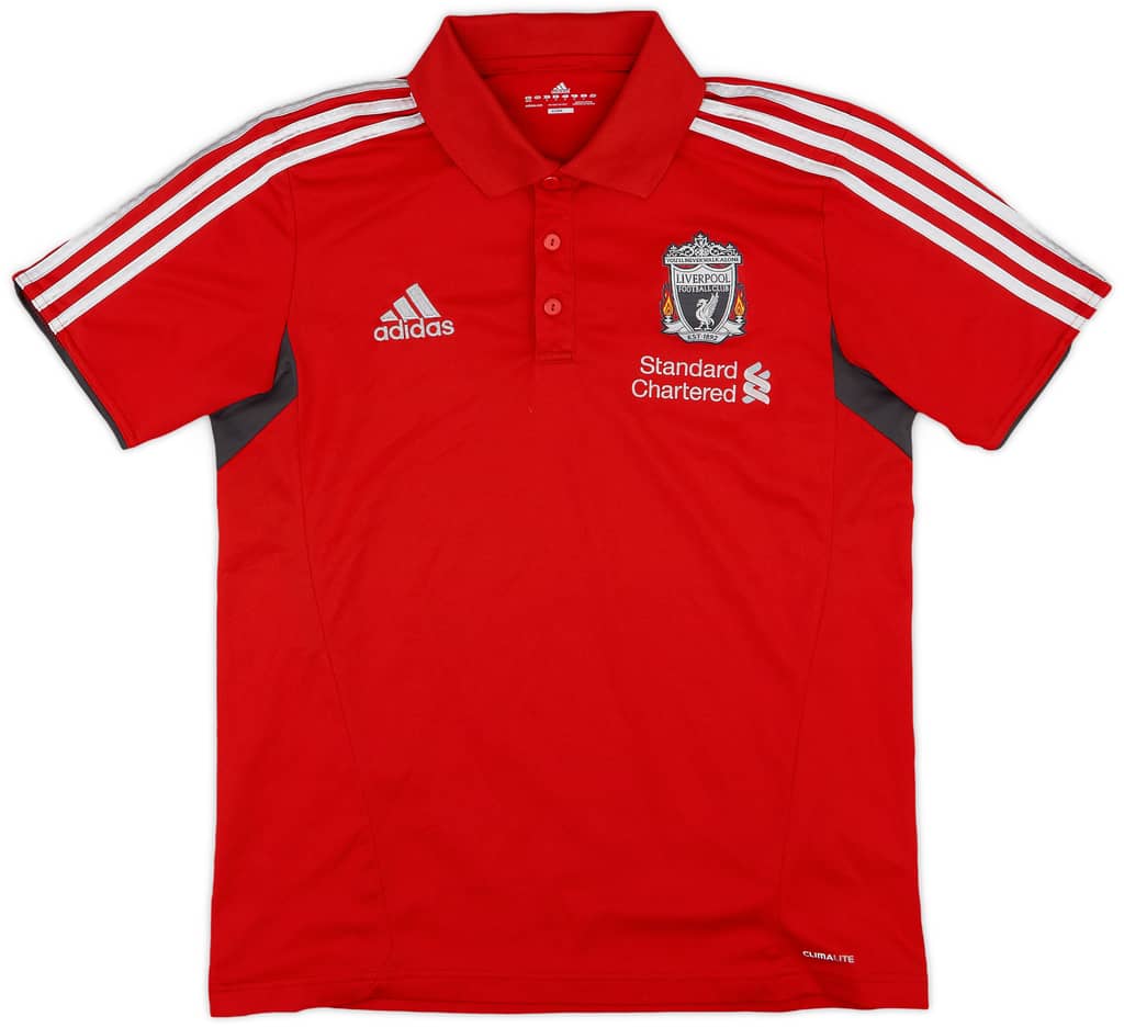 2011-12 Liverpool adidas Polo Shirt - 9/10 - (M)