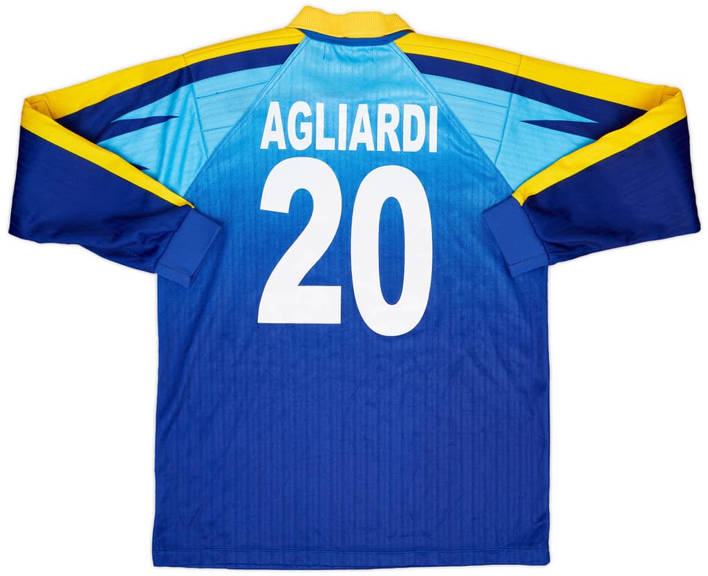 2002-03 Cosenza Match Issue GK Shirt Agliardi #20