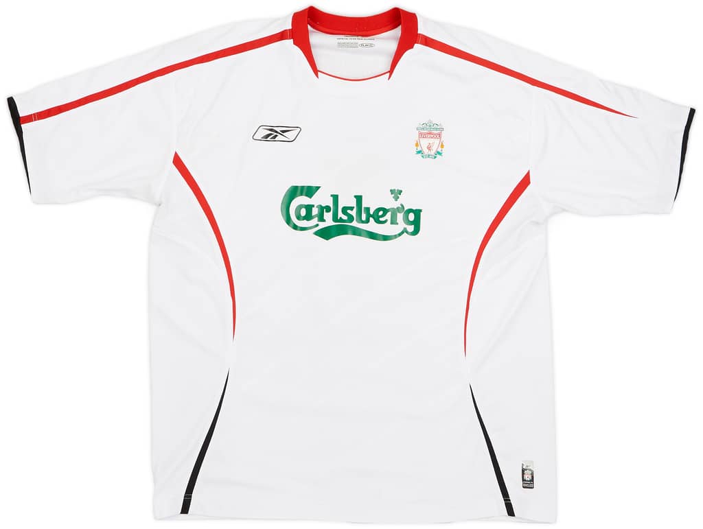 2005-06 Liverpool Away Shirt Fowler #11 - 9/10 - (XL)