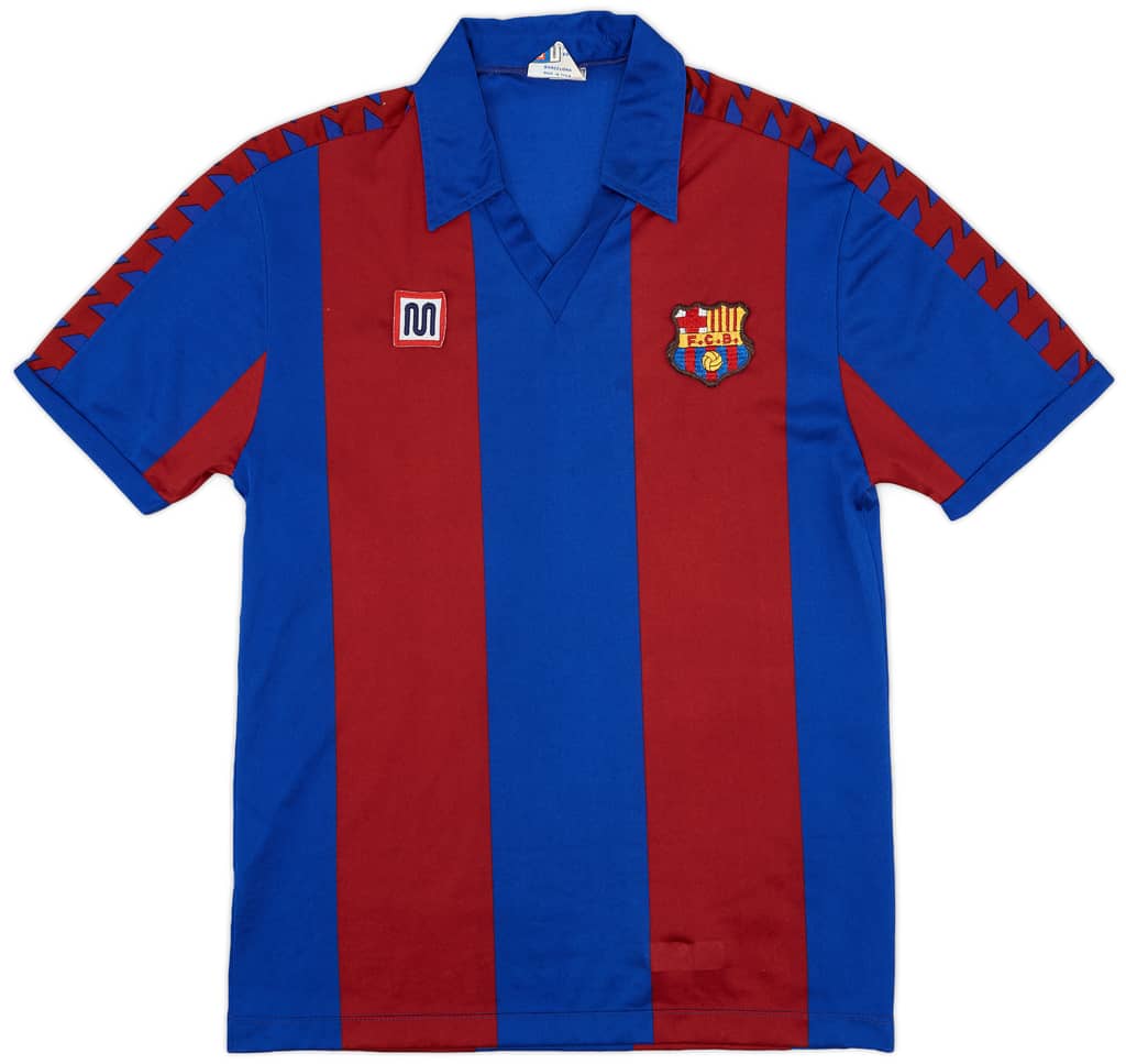 1984-89 Barcelona Home Shirt - 9/10 - (S)