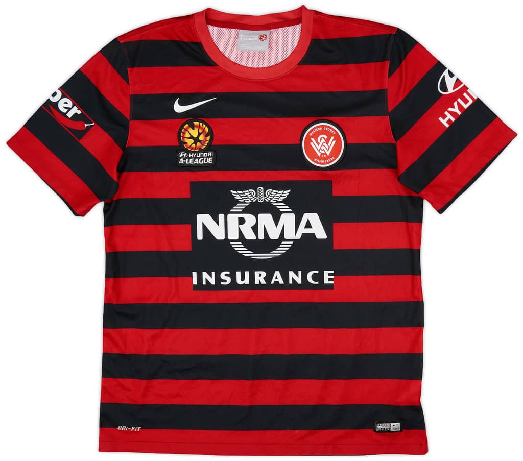 2014-15 Western Sydney Wanderers Home Shirt - 8/10 - (L)