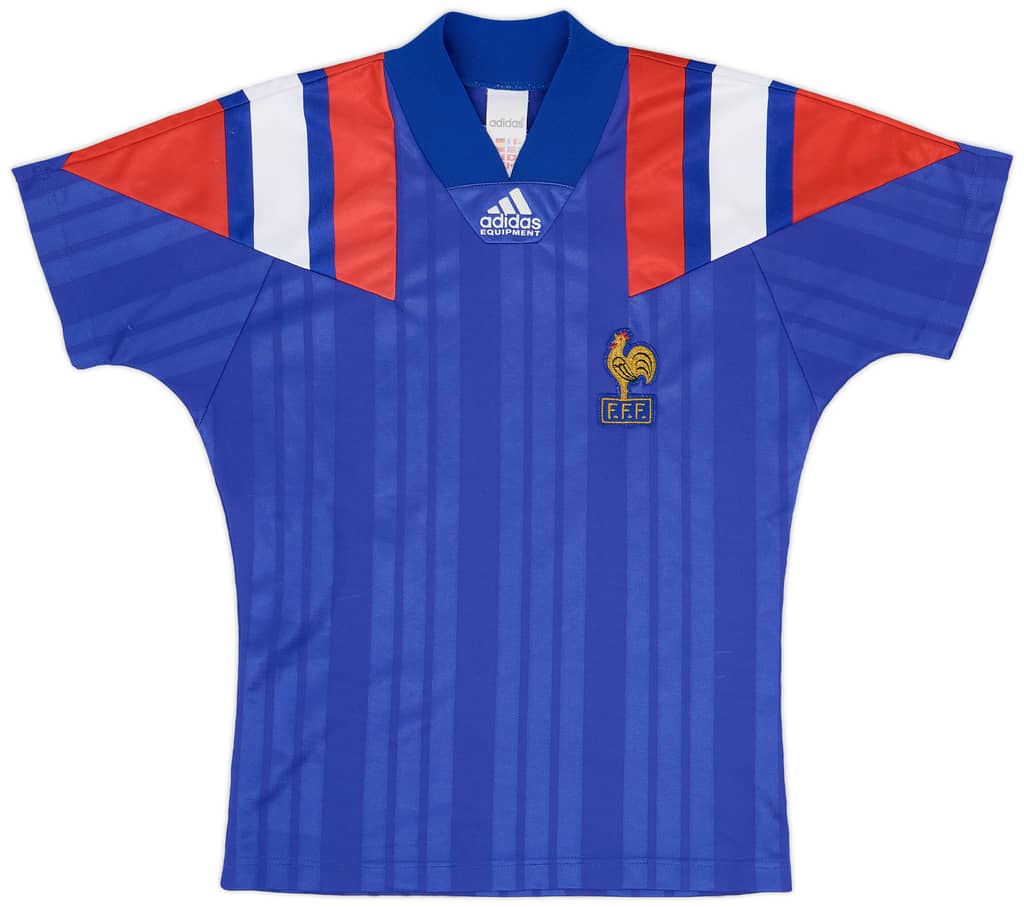 1992-94 France Home Shirt - 8/10 - (XS)