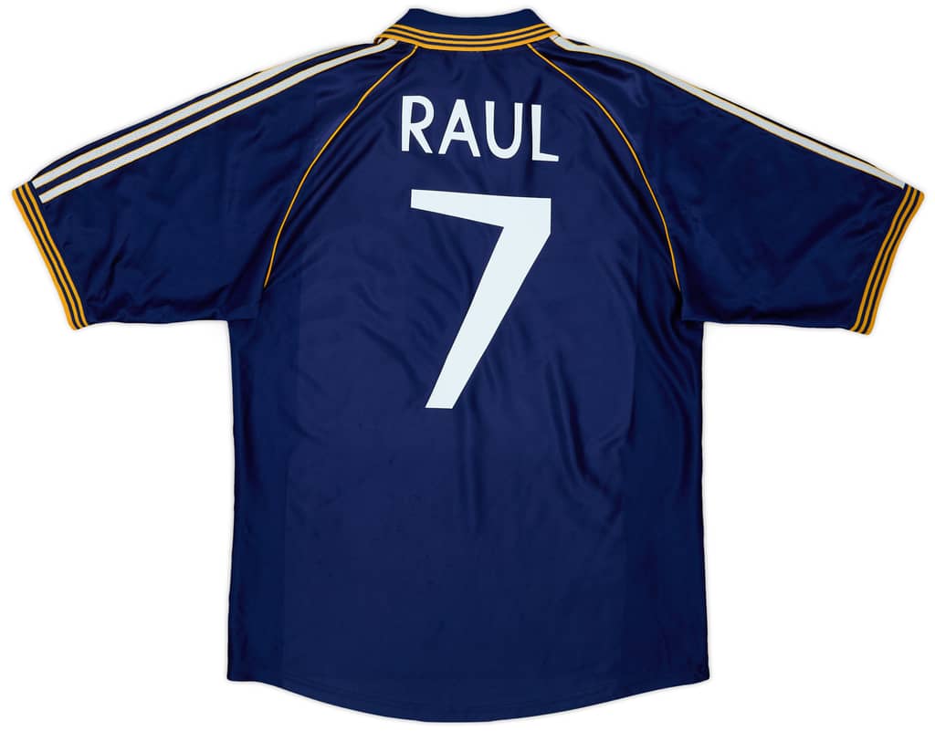 1998-99 Real Madrid Third Shirt Raul #7 - 6/10 - (L)