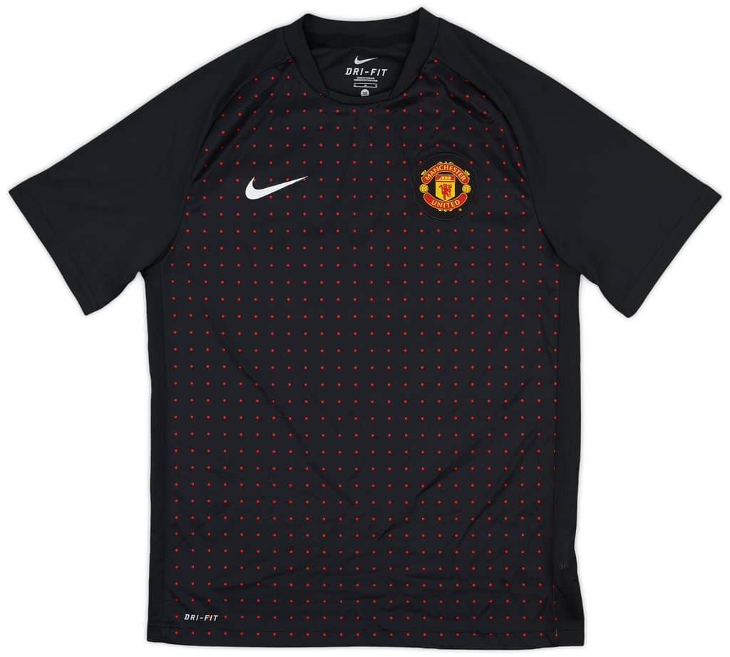 2011-12 Manchester United Nike Training Shirt - 10/10 - (M)