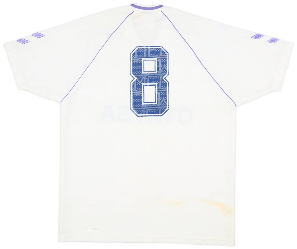 1990-91 Real Madrid Home Shirt #8 - 6/10 - (XL)