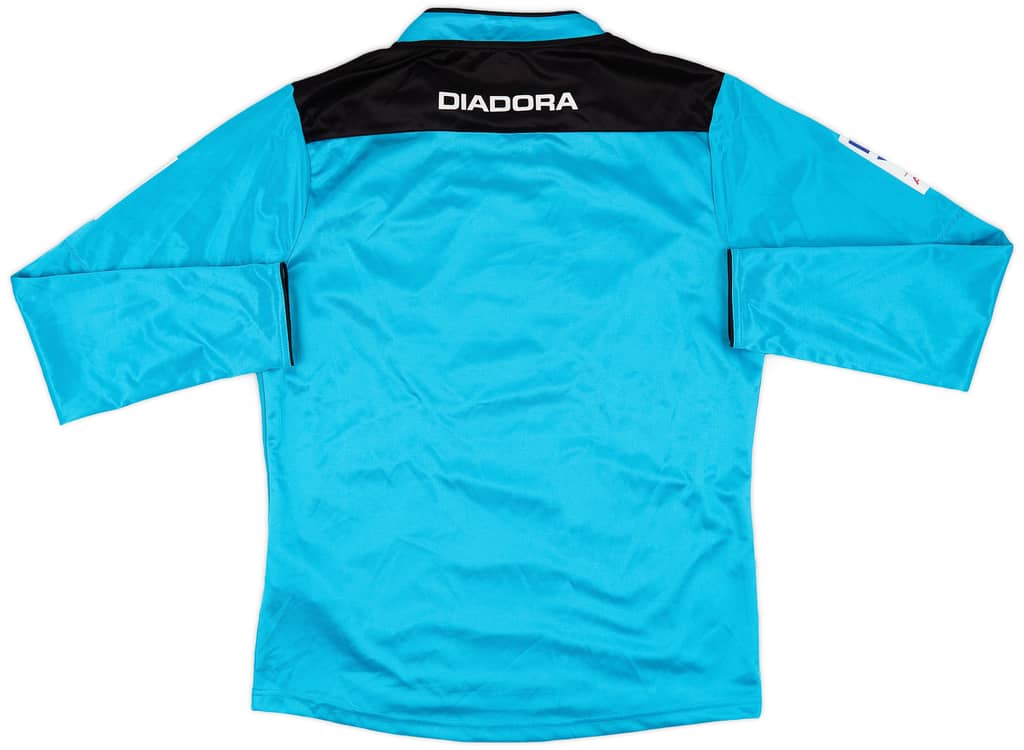 2015-16 Italy Diadora Referee L/S Shirt - 9/10 - (S)