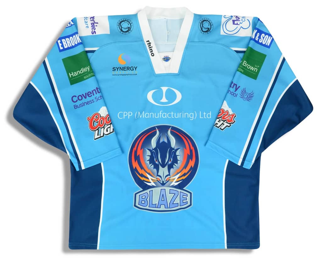 2011-12 Coventry Blaze Weaver #14 Rhino Jersey (Home) 3XL