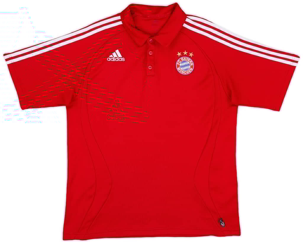 2006-07 Bayern Munich adidas Polo Shirt - 8/10 - (XL)