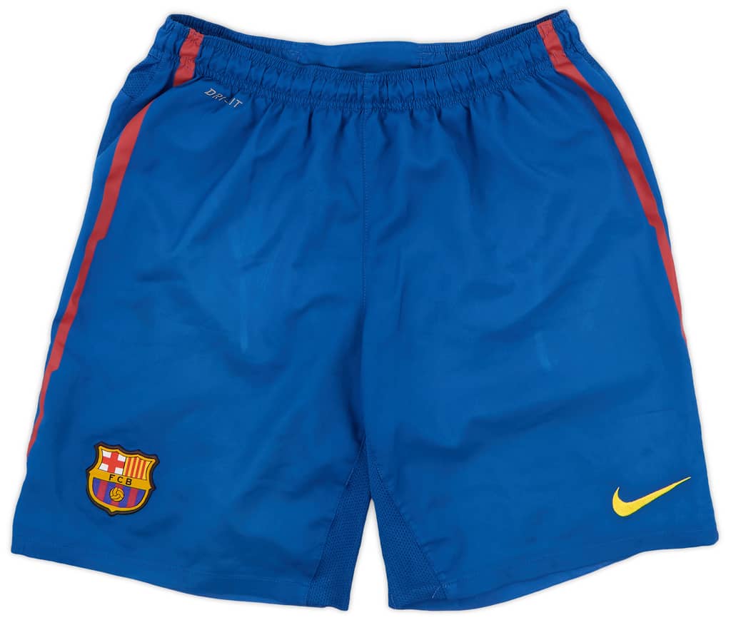 2011-12 Barcelona Home Shorts - 6/10 - (M)