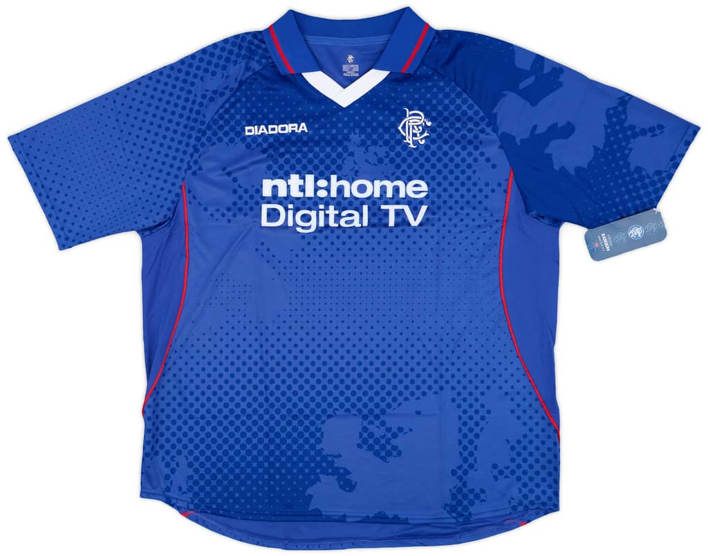 2002-03 Rangers Home Shirt (XL)