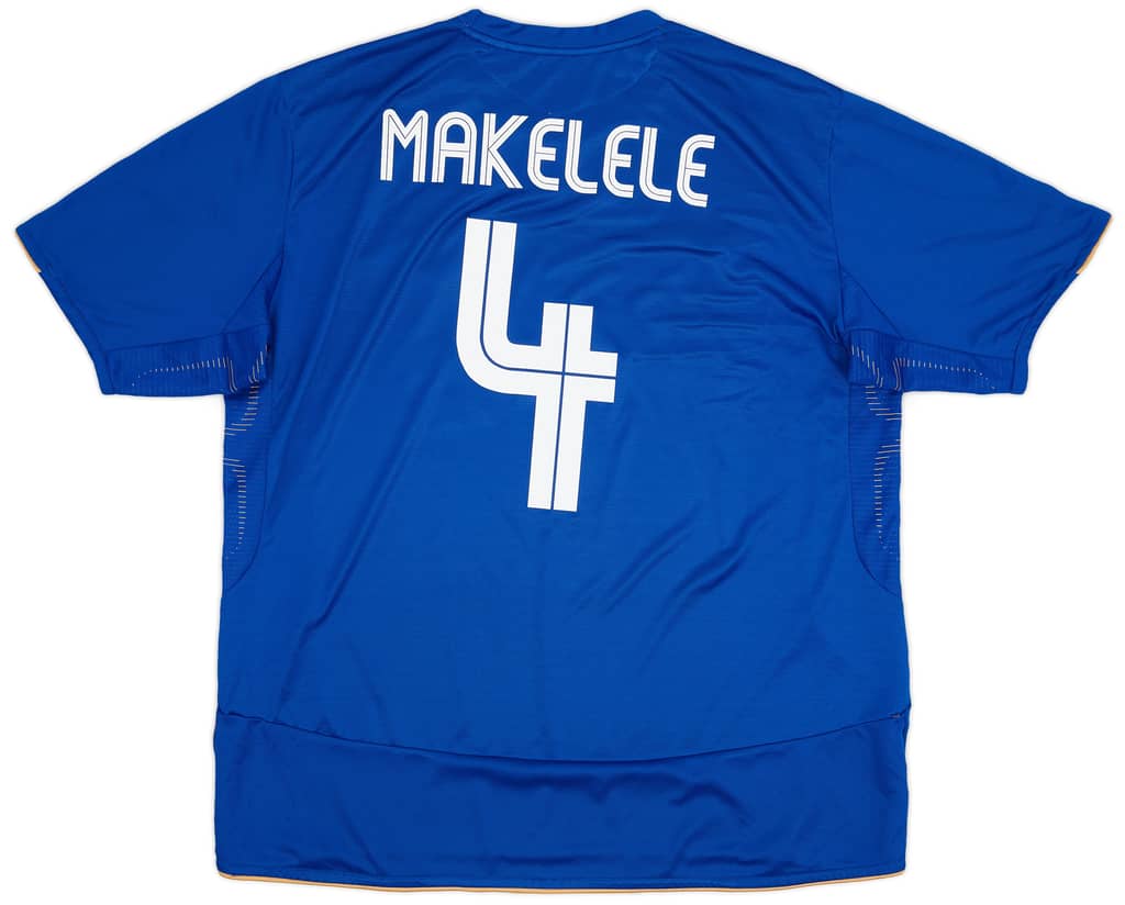 2005-06 Chelsea Centenary Home Shirt Makelele #4 - 7/10 - (XXL)