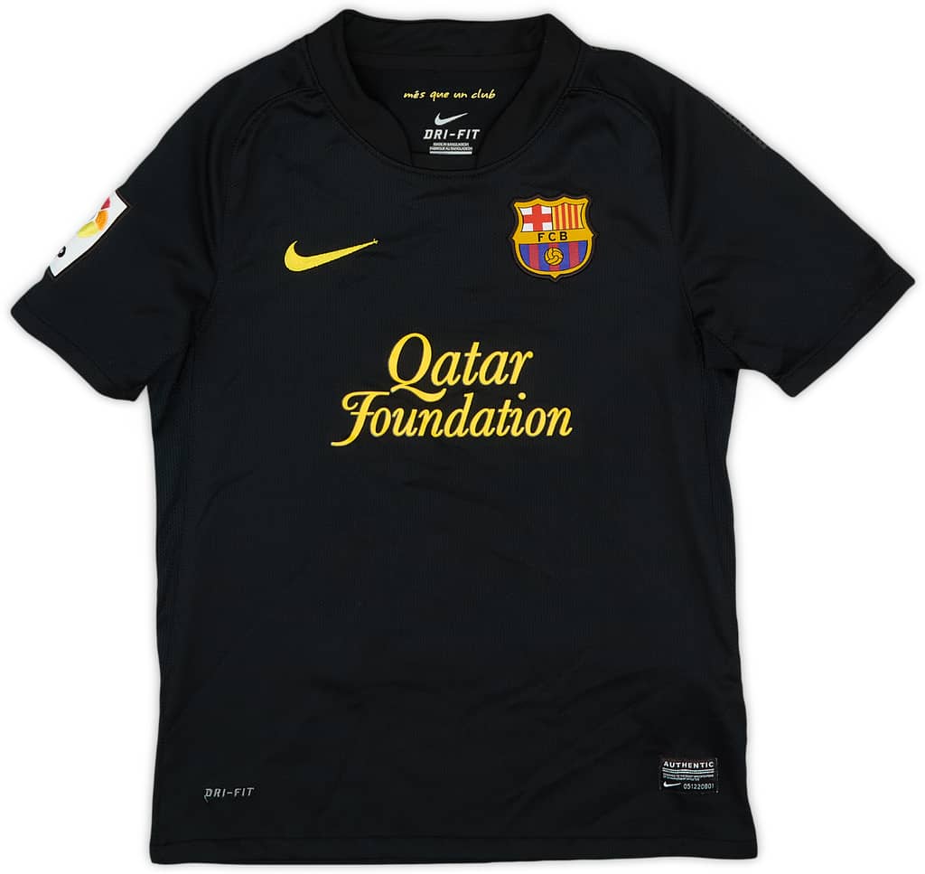 2011-12 Barcelona Away Shirt - 8/10 - (S.Boys)