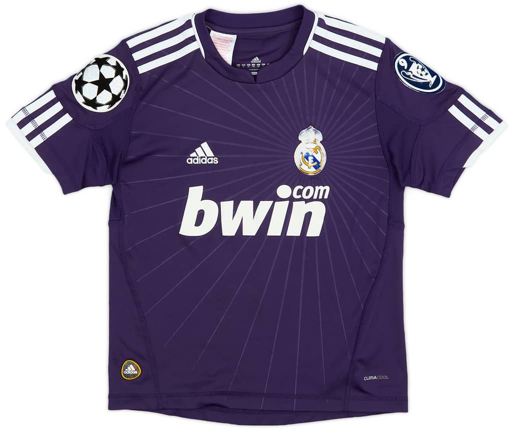 2010-11 Real Madrid CL Third Shirt - 4/10 - (XS.Boys)