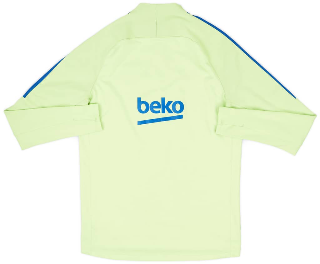 2017-18 Barcelona Nike 1/4 Zip Drill Top - 4/10 - (L)