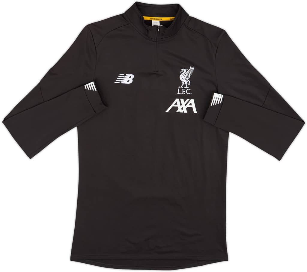 2019-20 Liverpool New Balance 1/4 Zip Sweat Top - 8/10 - (S)