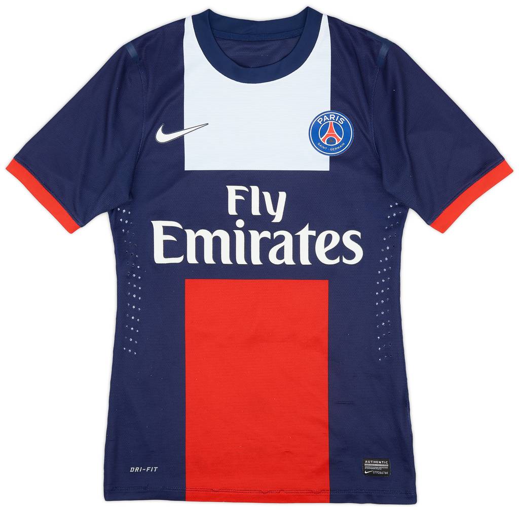 2013-14 Paris Saint-Germain Player Issue Home Shirt Beckham #32 - 8/10 - (S)