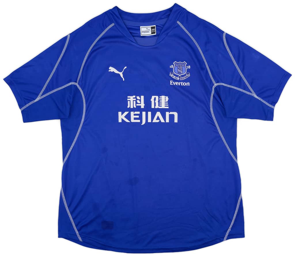 2002-03 Everton Home Shirt Rooney #18 - 7/10 - (XXL)