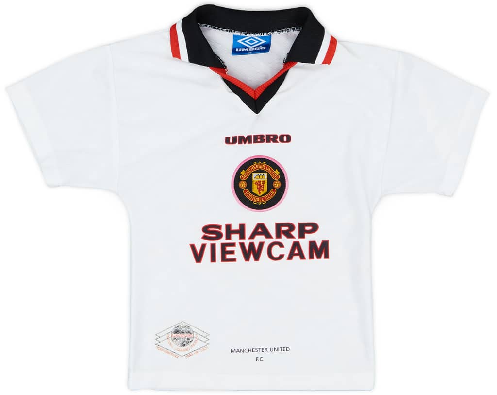1996-97 Manchester United Away Shirt - 5/10 - (S.Boys)