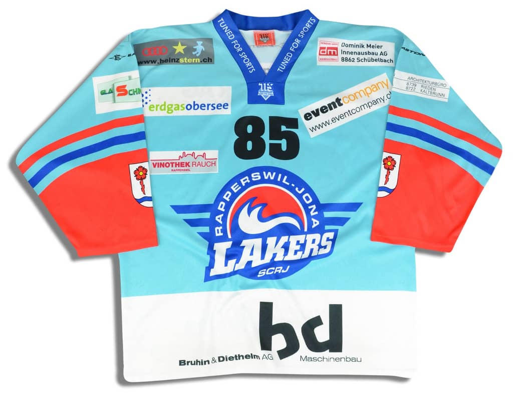 2005-06 Rapperswil-Jona Lakers #85 Tfs Jersey (Away) L