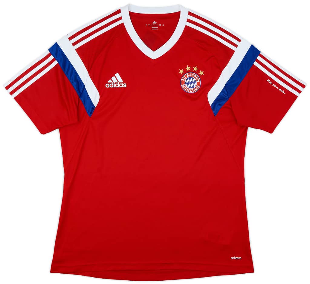 2013-14 Bayern Munich adidas Training Shirt - 9/10 - (L)