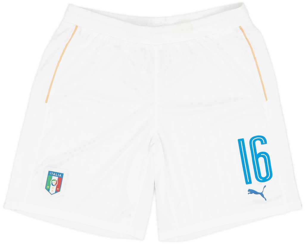 2016-17 Italy Home Shorts #16 (De Rossi) - 9/10 - (XL)