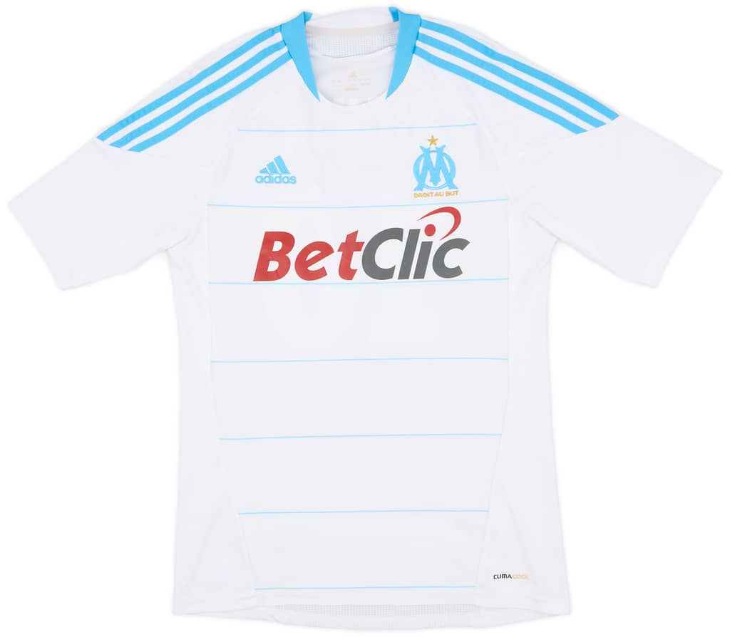 2010-11 Olympique Marseille Home Shirt Gignac #10 - 9/10 - (S)