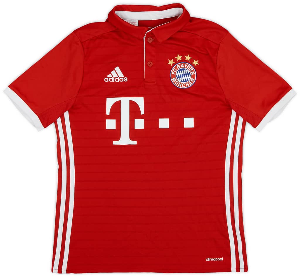 2016-17 Bayern Munich Home Shirt - 8/10 - (L.Boys)