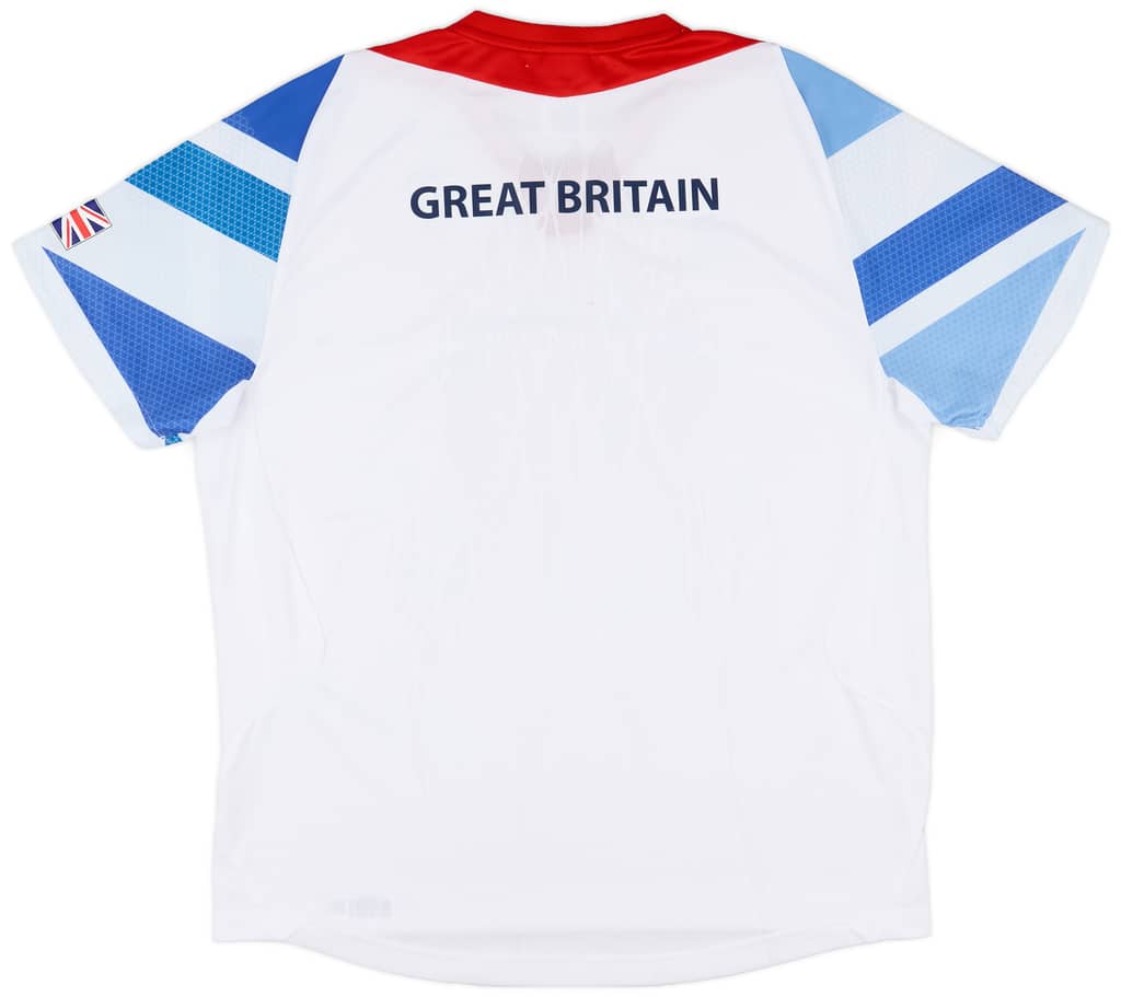 2012 Team GB Olympic adidas Training Shirt - 7/10 - (L)