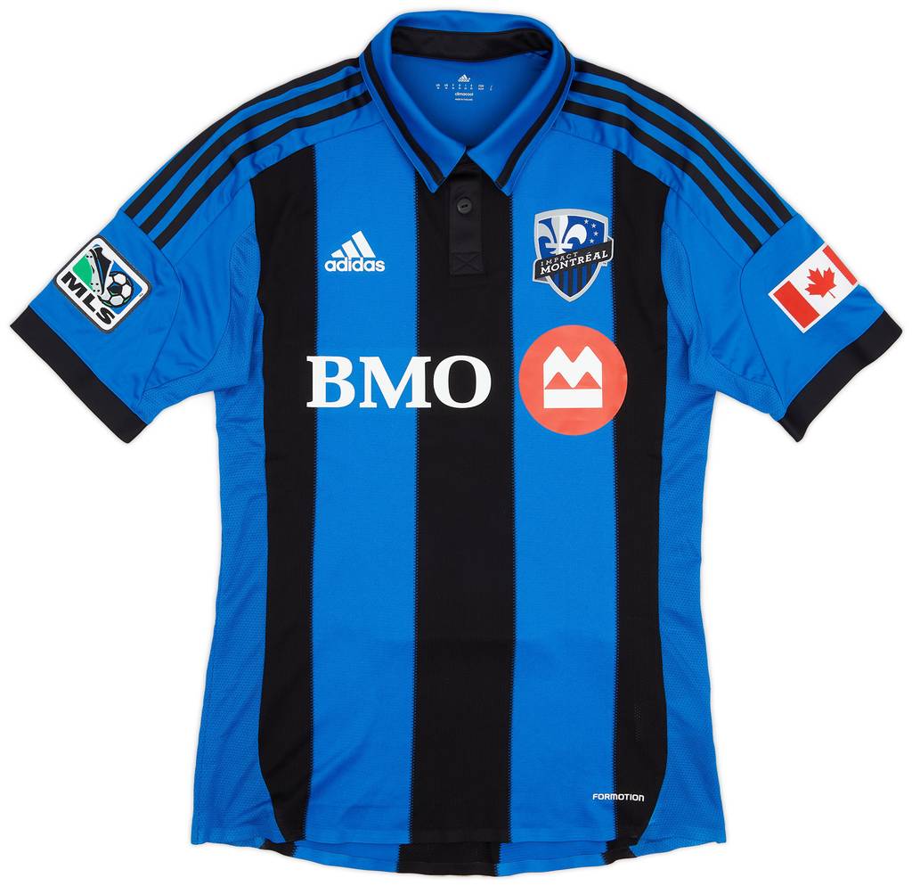 2013 Montreal Impact Match Issue Signed Home Shirt Di Vaio #9