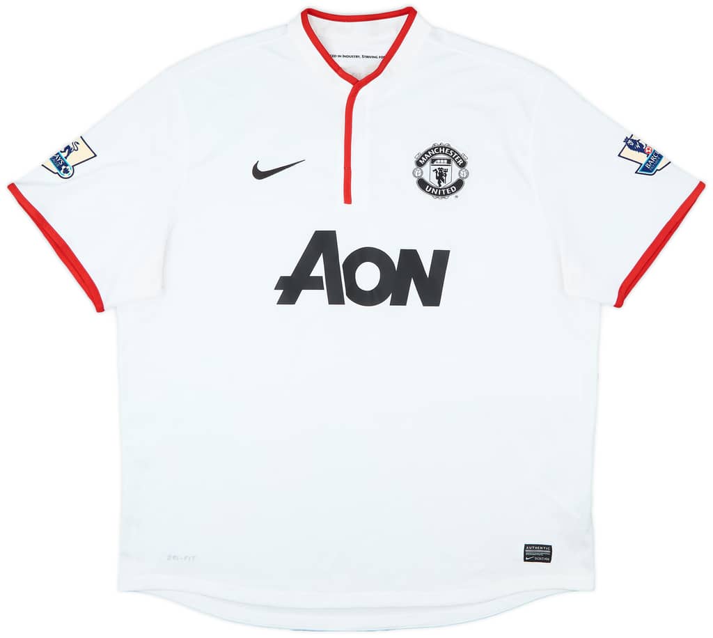 2012-14 Manchester United Away Shirt Cleverley #23 - 6/10 - (XXL)