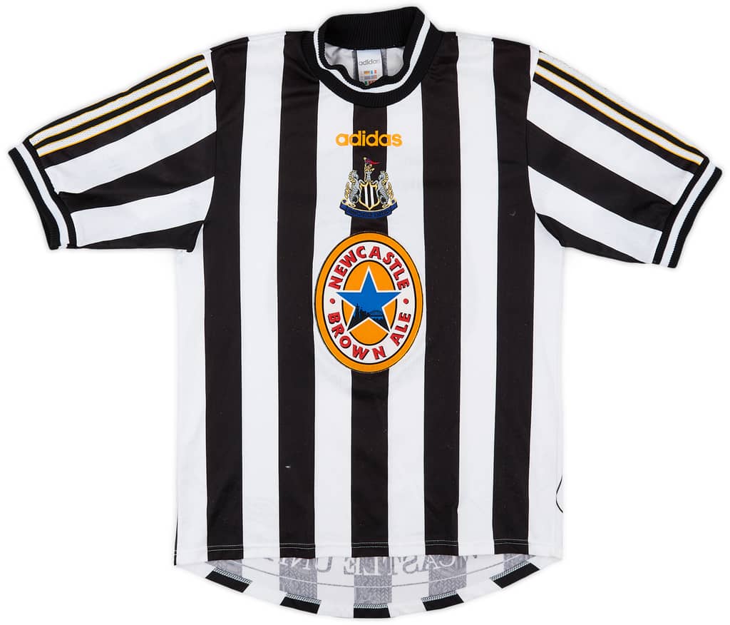 1997-99 Newcastle Home Shirt Shearer #9 - 6/10 - (S)