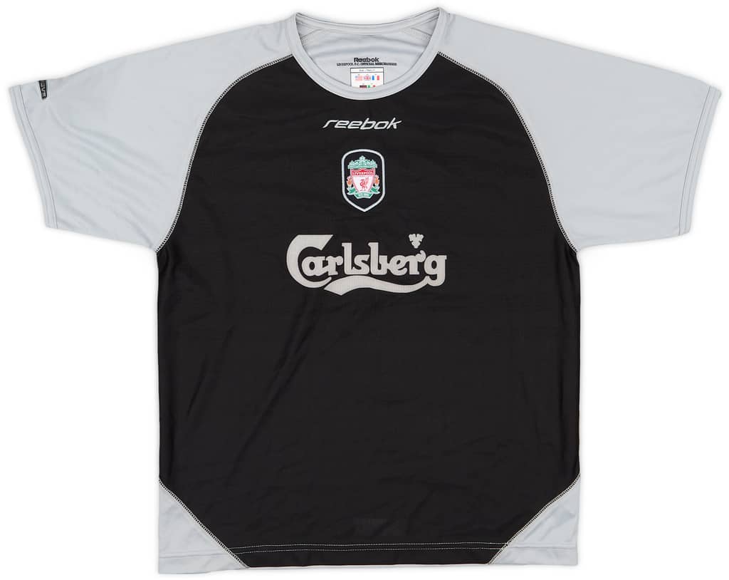 2002-03 Liverpool Reebok Training Shirt - 9/10 - (M.Boys)