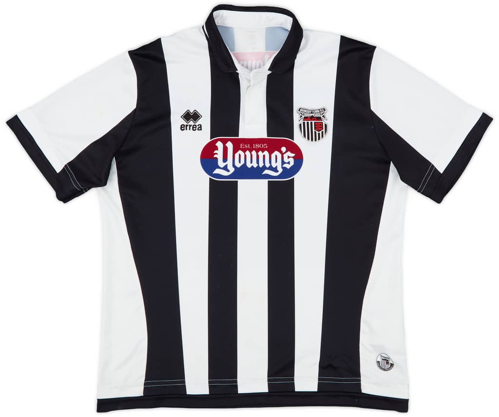 2014-15 Grimsby Town Home Shirt - 6/10 - (XS)