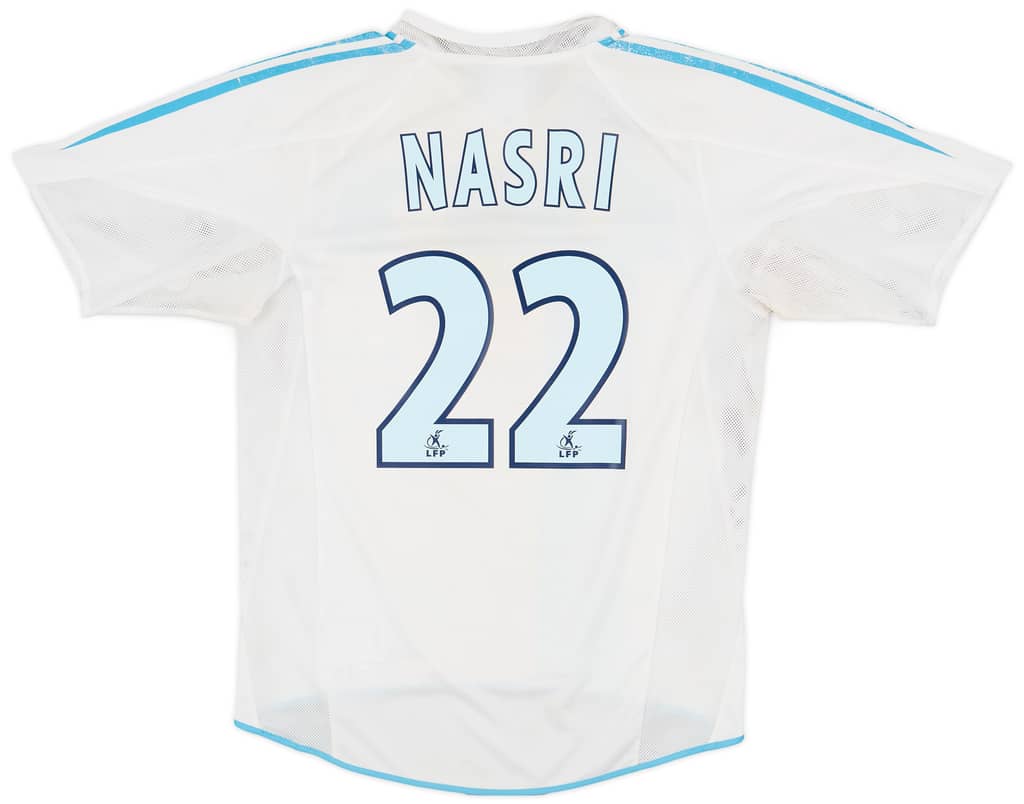 2004-05 Olympique Marseille Home Shirt Nasri #22 - 5/10 - (S)