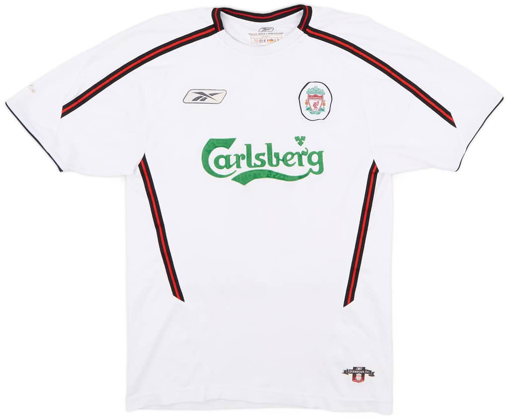 2003-04 Liverpool Away Shirt Gerrard #17 - 7/10 - (S)