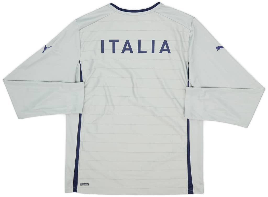 2012-13 Italy Puma Training L/S Shirt - 8/10 - (M)