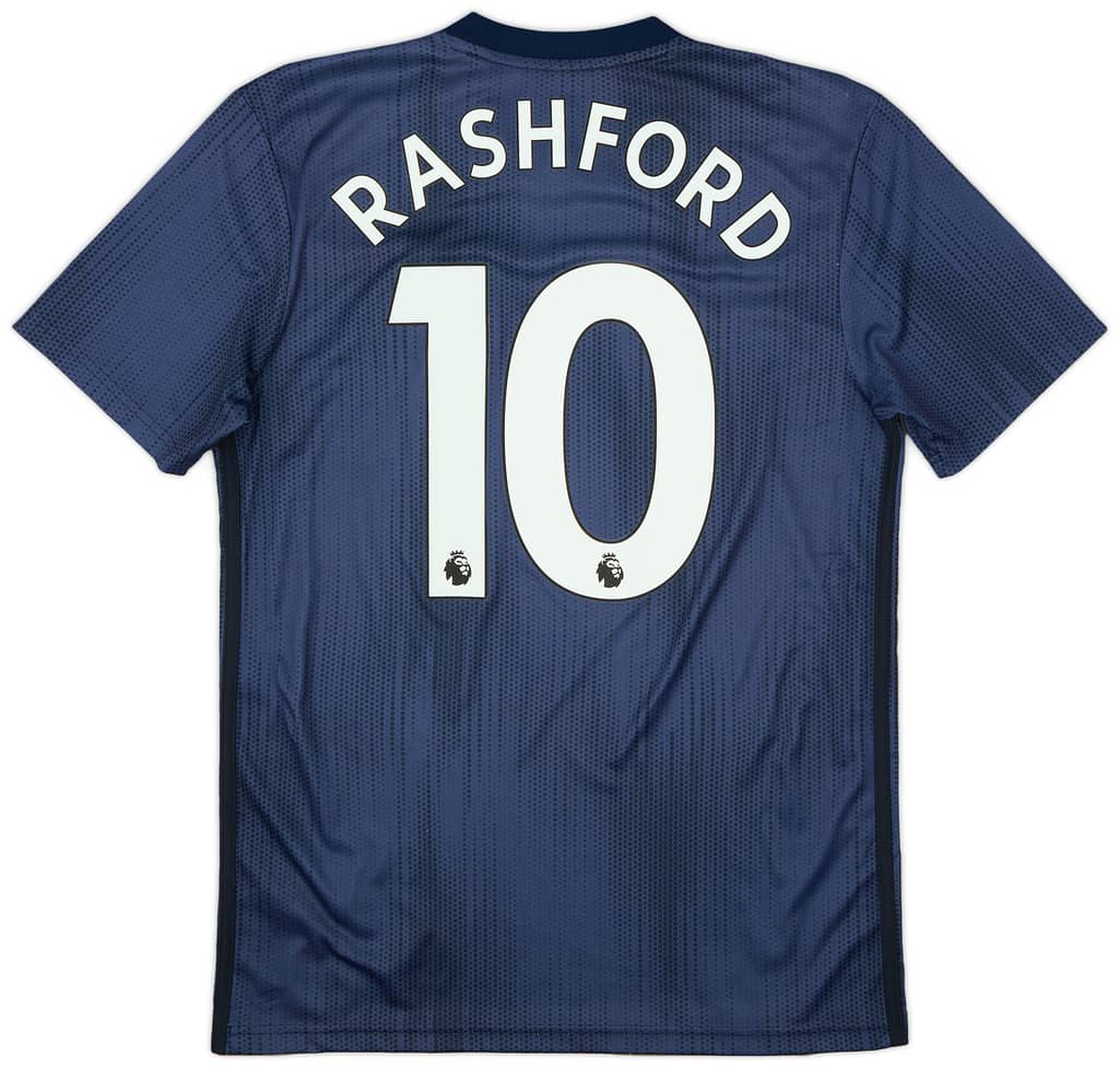 2018-19 Manchester United Third Shirt Rashford #10 - 8/10 - (S)