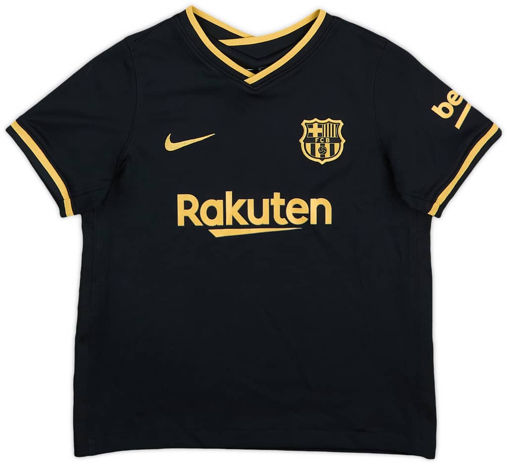 2020-21 Barcelona Away Shirt - 9/10 - (5-6 Years)