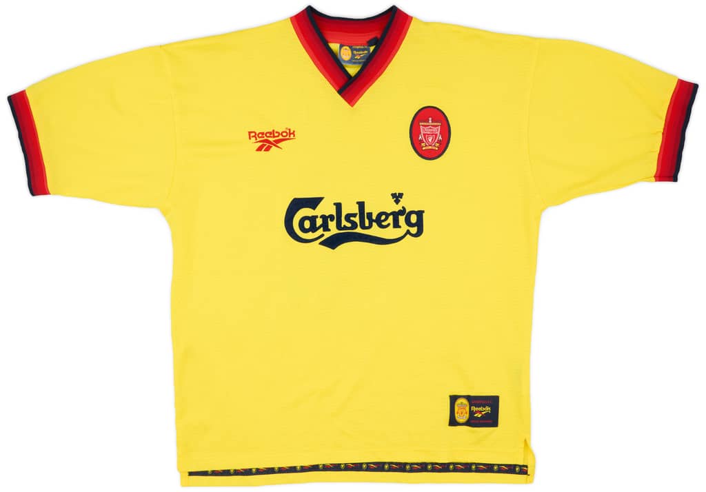 1997-99 Liverpool Away Shirt Owen #10 - 9/10 - (L)