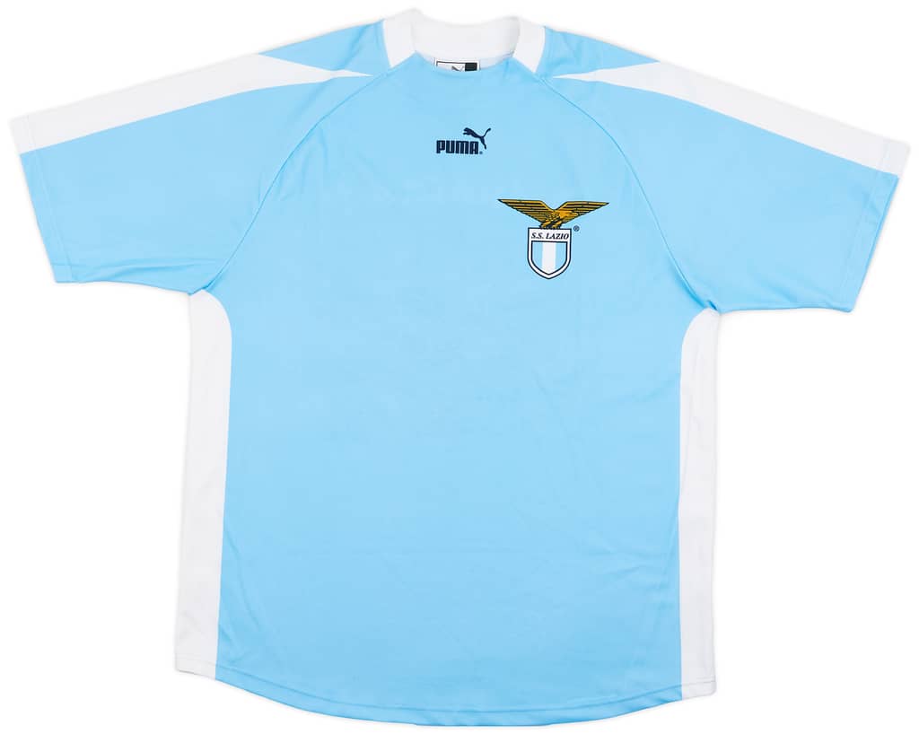 2003-04 Lazio 'Signed' Basic Home Shirt - 7/10 - (L)