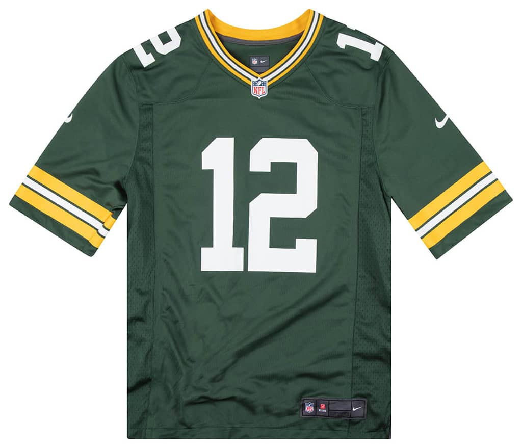 2012-18 Green Bay Packers Rodgers #12 Nike Game Jersey (Home) XXL