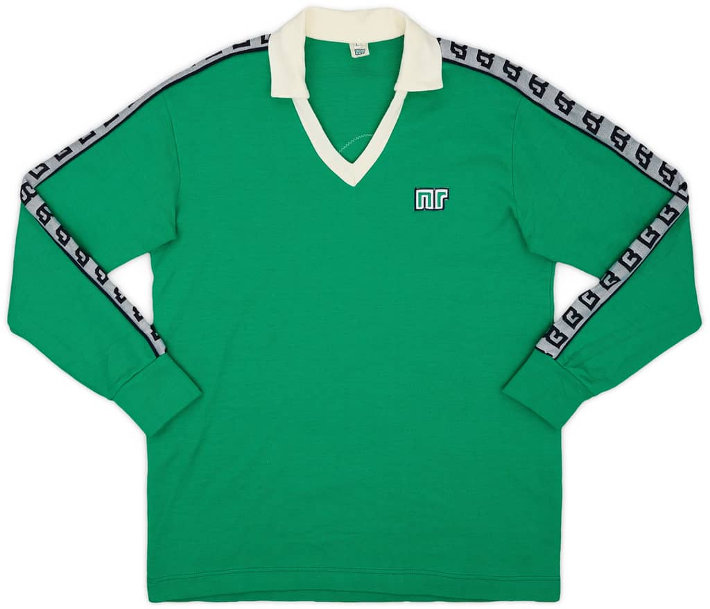 1980s Ennerre Template L/S Shirt #8 - 7/10 - (L)
